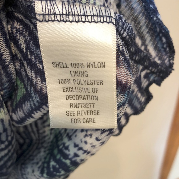 Croft & Barrow Semi Sheer Top 1X PLUS SIZE - Picture 3 of 10